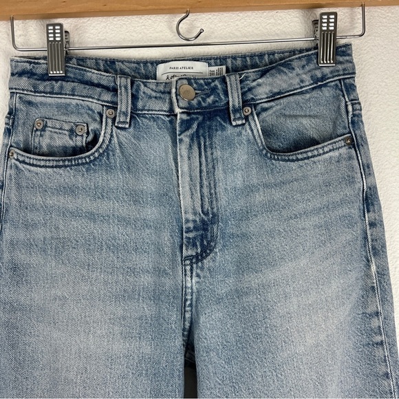 & Other Stories Paris Atelier Straight Leg Denim Jeans 25 - Picture 4 of 8